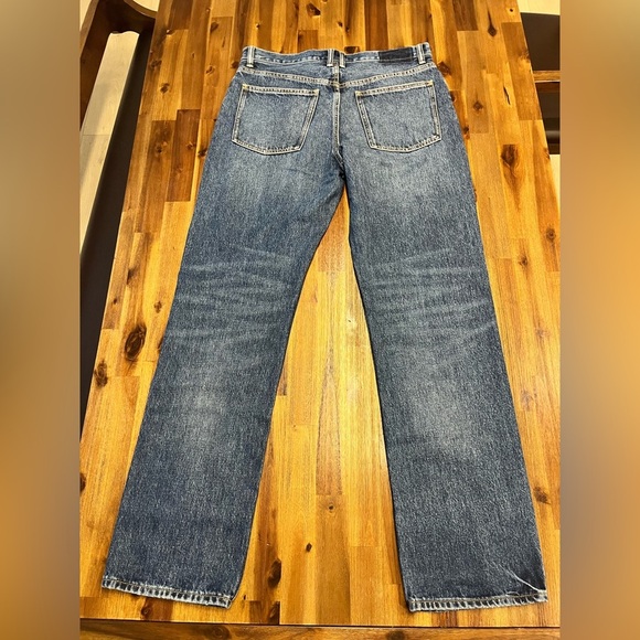 Alexa Chung for Madewell High-Rise Straight Jean in Allendale Wash NWT size 28 - Picture 8 of 15